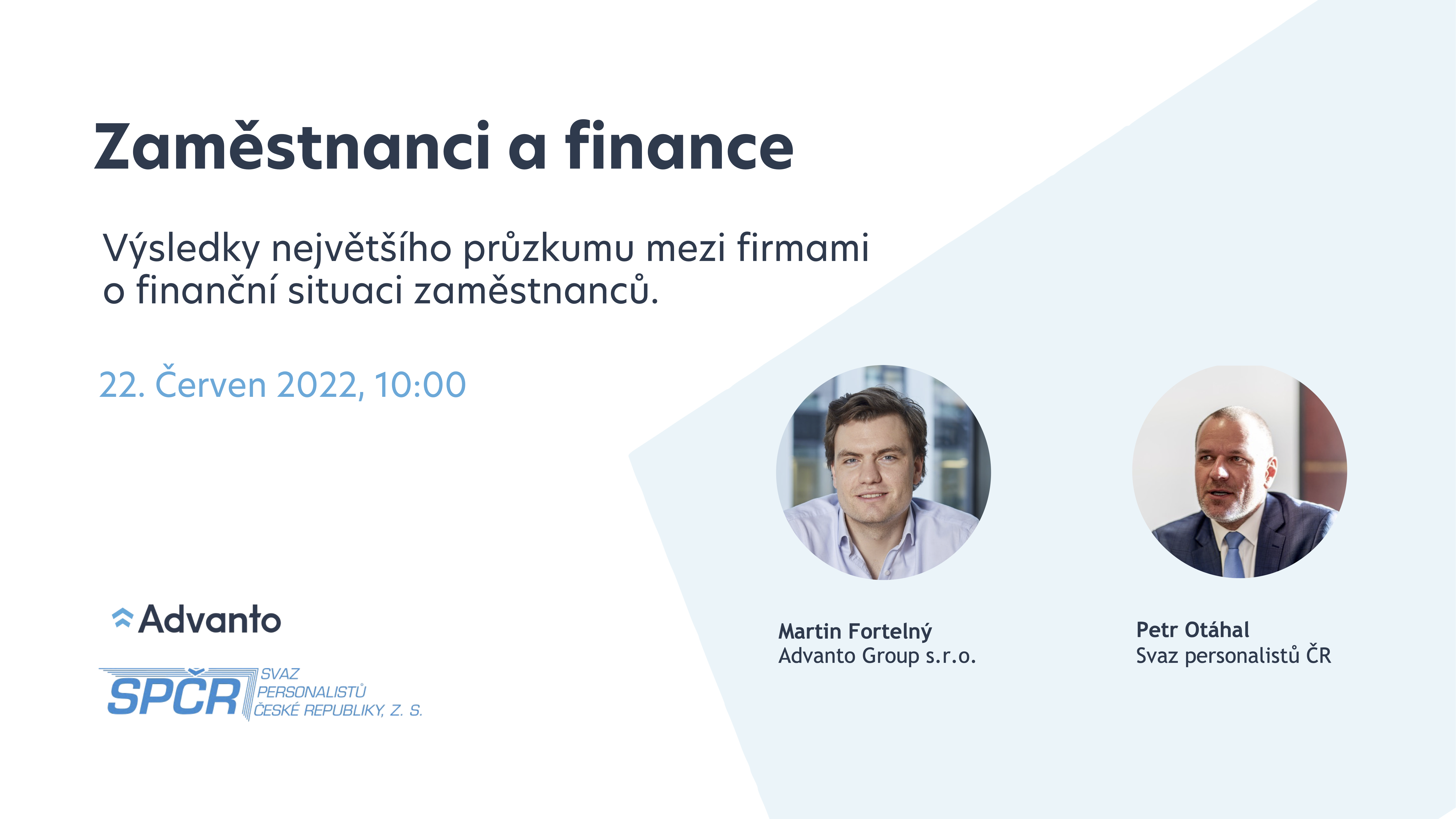 Webinář Zaměstnanci a finance: Představení výsledků největšího průzkumu mezi firmami o finanční situaci zaměstnanců